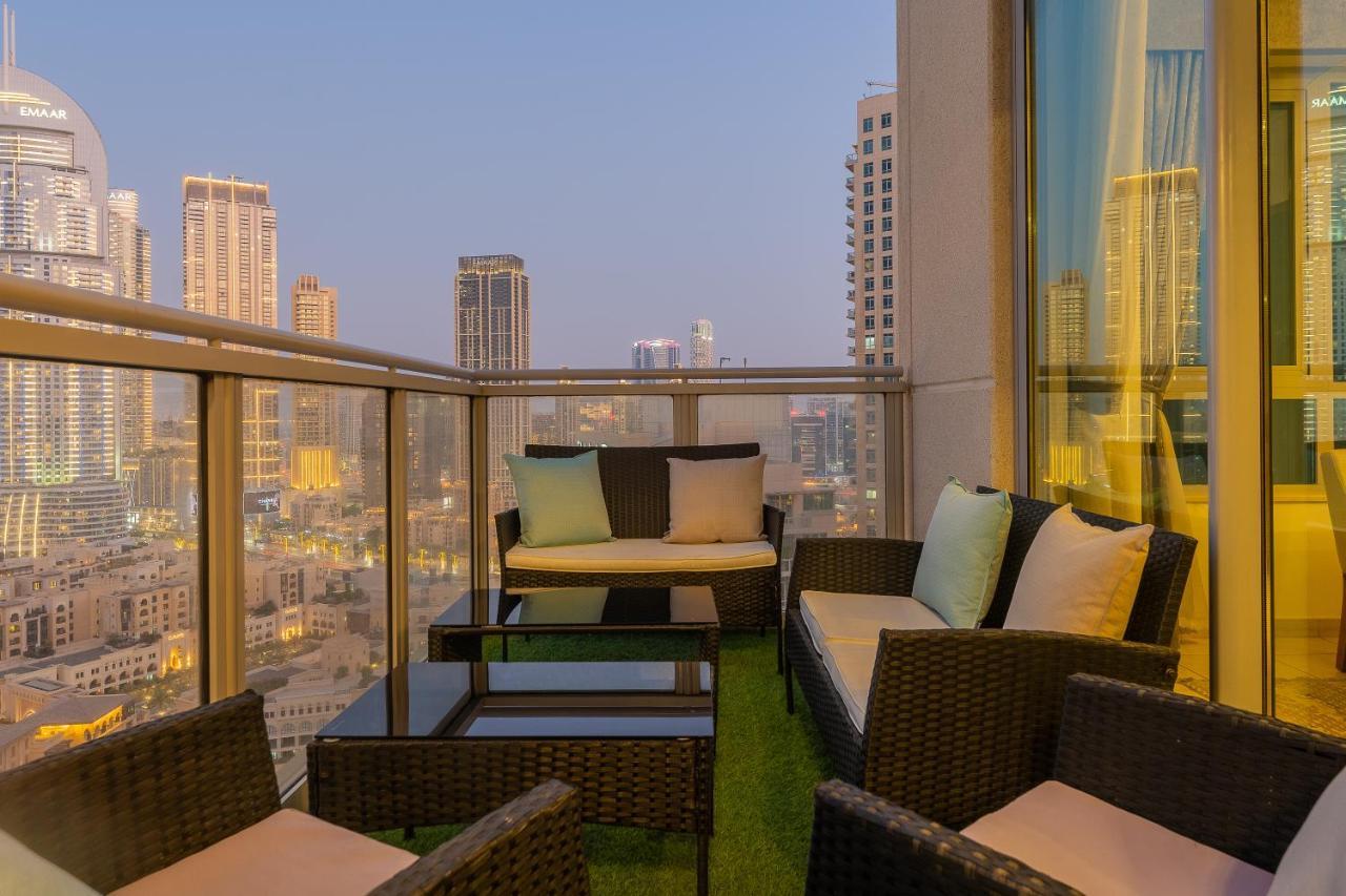 Spectacular Burj & Fountain View - Luxurious 3 Bedrooms & Maids Room - The Residences Dubai Exterior photo