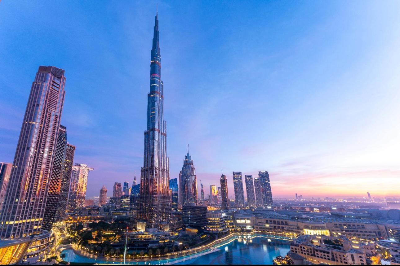 Spectacular Burj & Fountain View - Luxurious 3 Bedrooms & Maids Room - The Residences Dubai Exterior photo